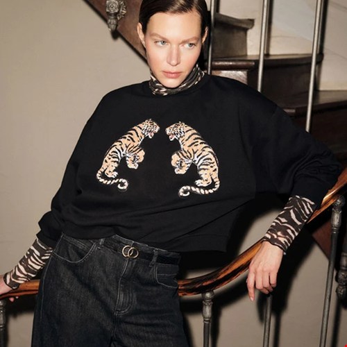 Lanius Sweatshirt Tijger